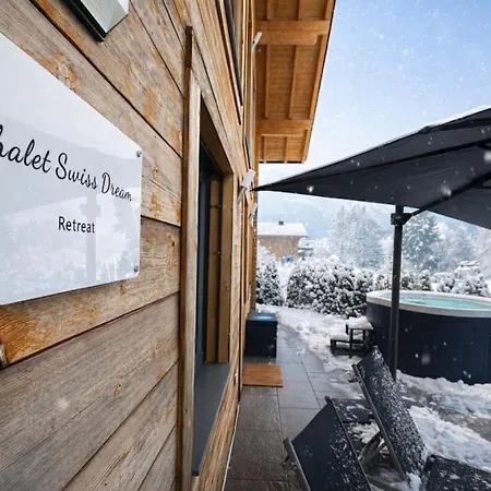 شاليه Winter Wonderland Near Interlaken • Ac • Hot Tub By Swissdreamliving