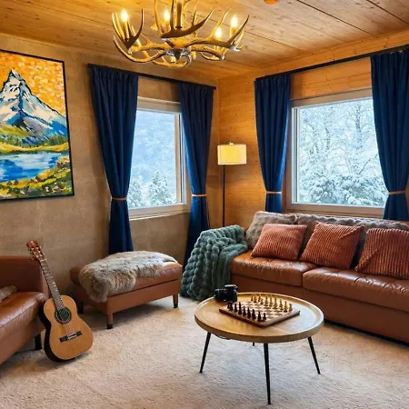 Winter Wonderland Near Interlaken • Ac • Hot Tub By Swissdreamliving شاليه *